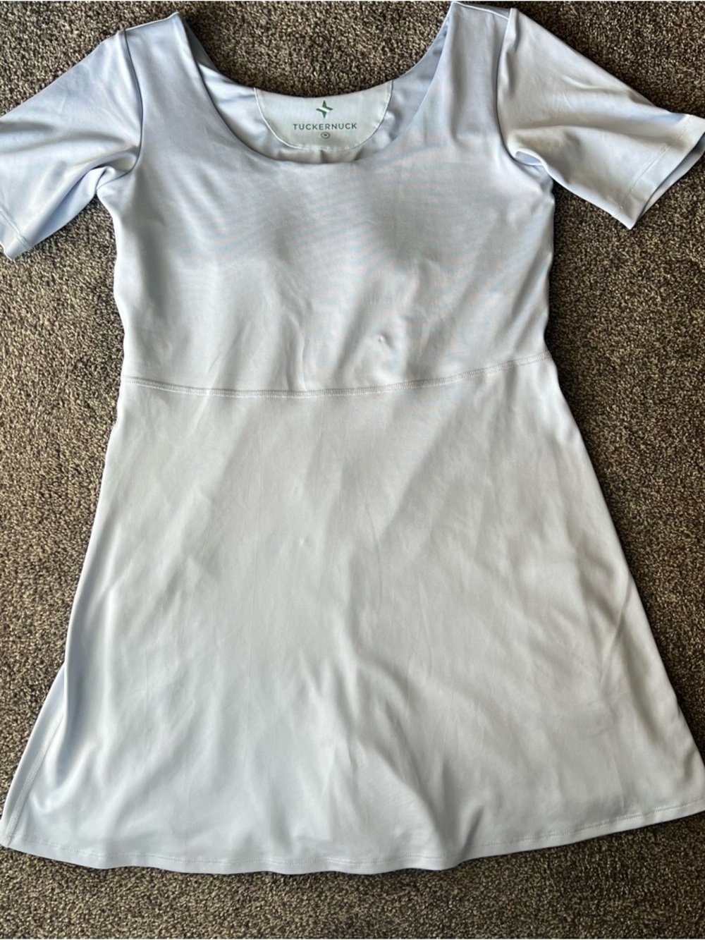 Tuckernuck Light Blue Scoop Neck Athletic Dress